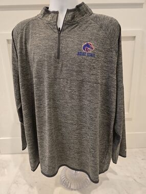 Colosseum Gray Heather Men's Pullover